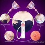 Breast Enlargement Therapy Device Double Vacuum Pump Cup - Image 2