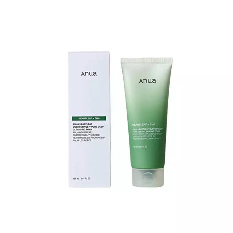 anua-heartleaf-bha-quercetinol-pore-deep-cleansing-foam-150ml-2026-05-10-05-08-48-7879 Anua Heartleaf+ Bha Quercetinol Pore Deep Cleansing Foam (150ml) - Image 1